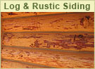 Log Siding for your Log Home